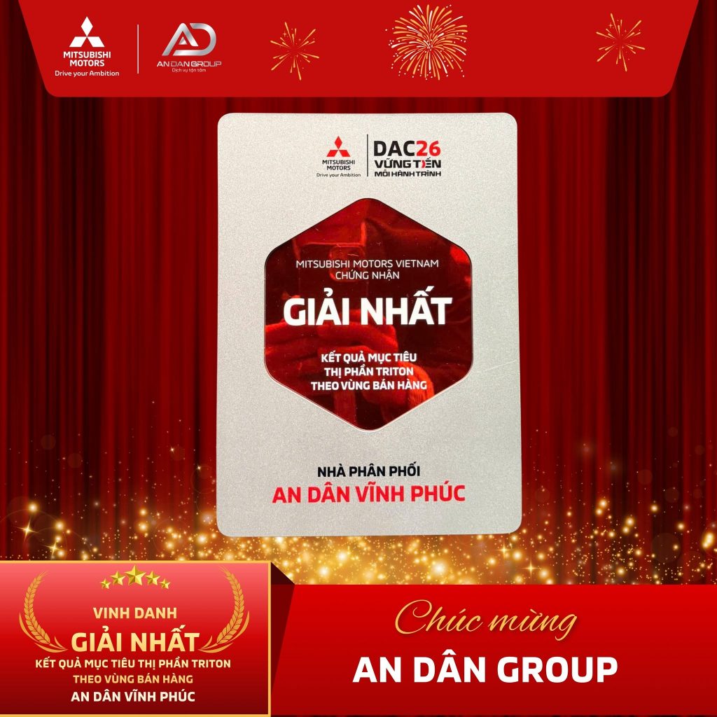 AN DÂN GROUP GHI DẤU ẤN TẠI HỘI NGHỊ NHÀ PHÂN PHỐI MITSUBISHI MOTORS VIỆT NAM